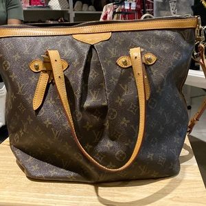 Authentic Palermo Louis Vuitton Handbag . Large